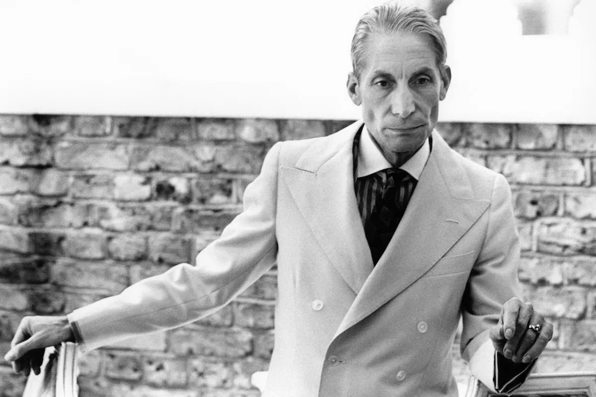 Charlie Watts in suit