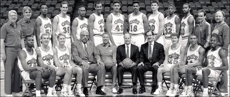 Cleveland Cavaliers team 1991