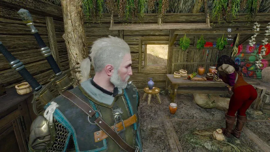 Geralt purchase herbs