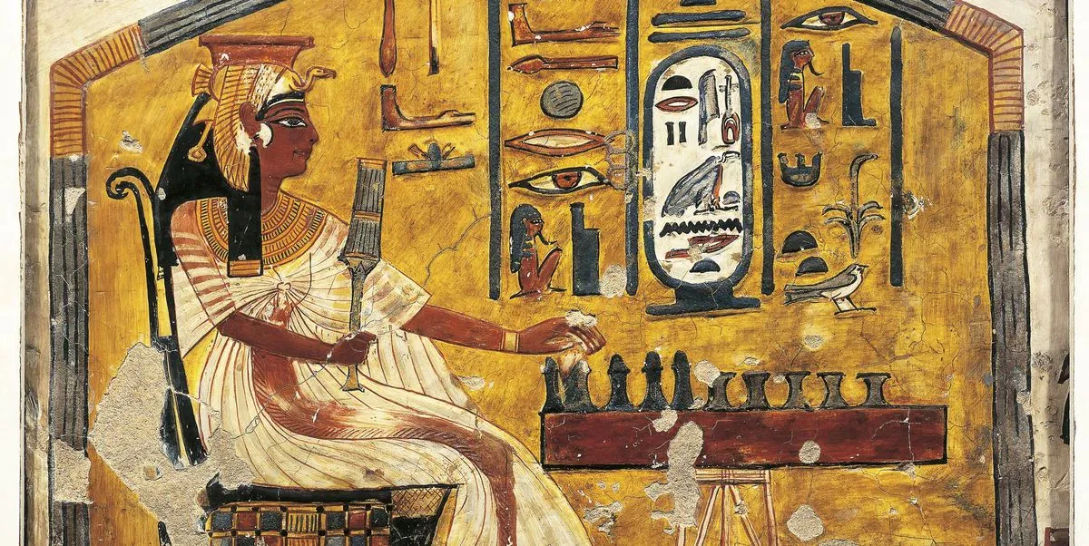 Ancient Egypt Senet game board