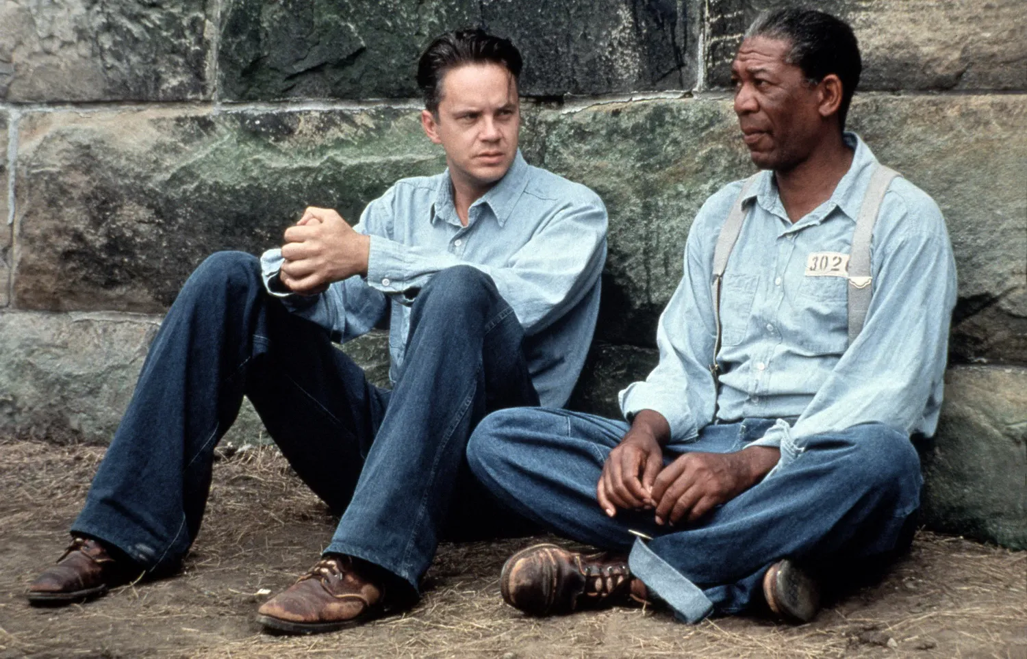 The Shawshank Redemption: Andy in his tranquil state