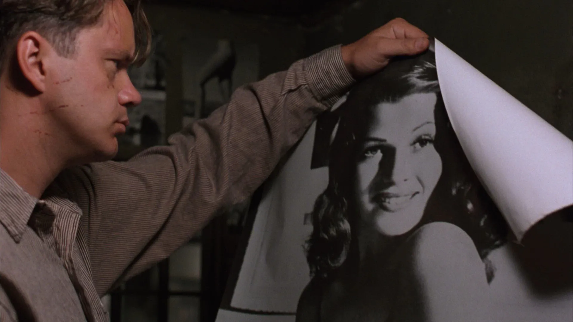 The Shawshank Redemption Rita Hayworth poster