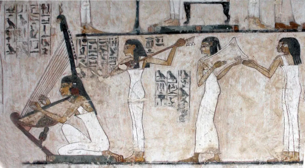 Ancient Egyptian musical instruments
