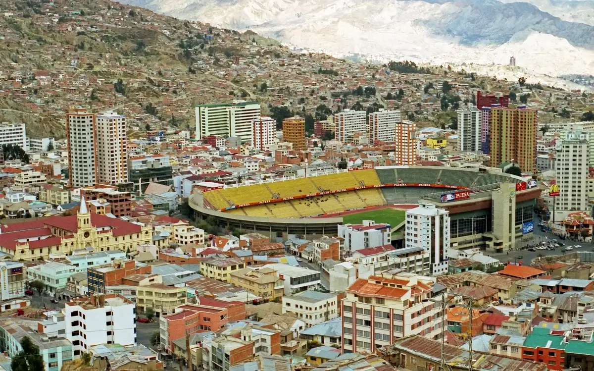 Bolivia soccer stadium