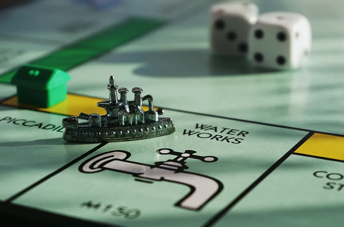 Monopoly battleship token