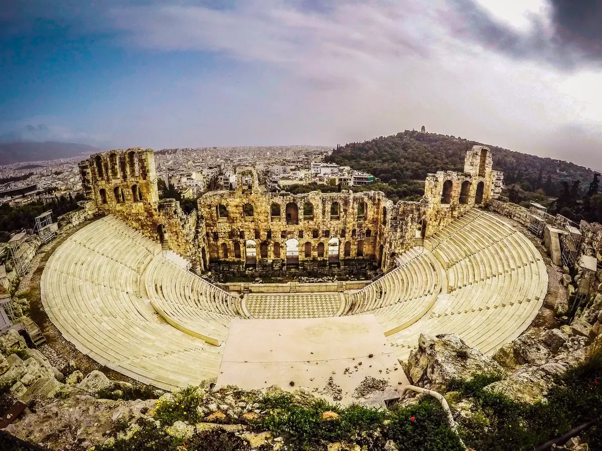 Athens ancient theatre