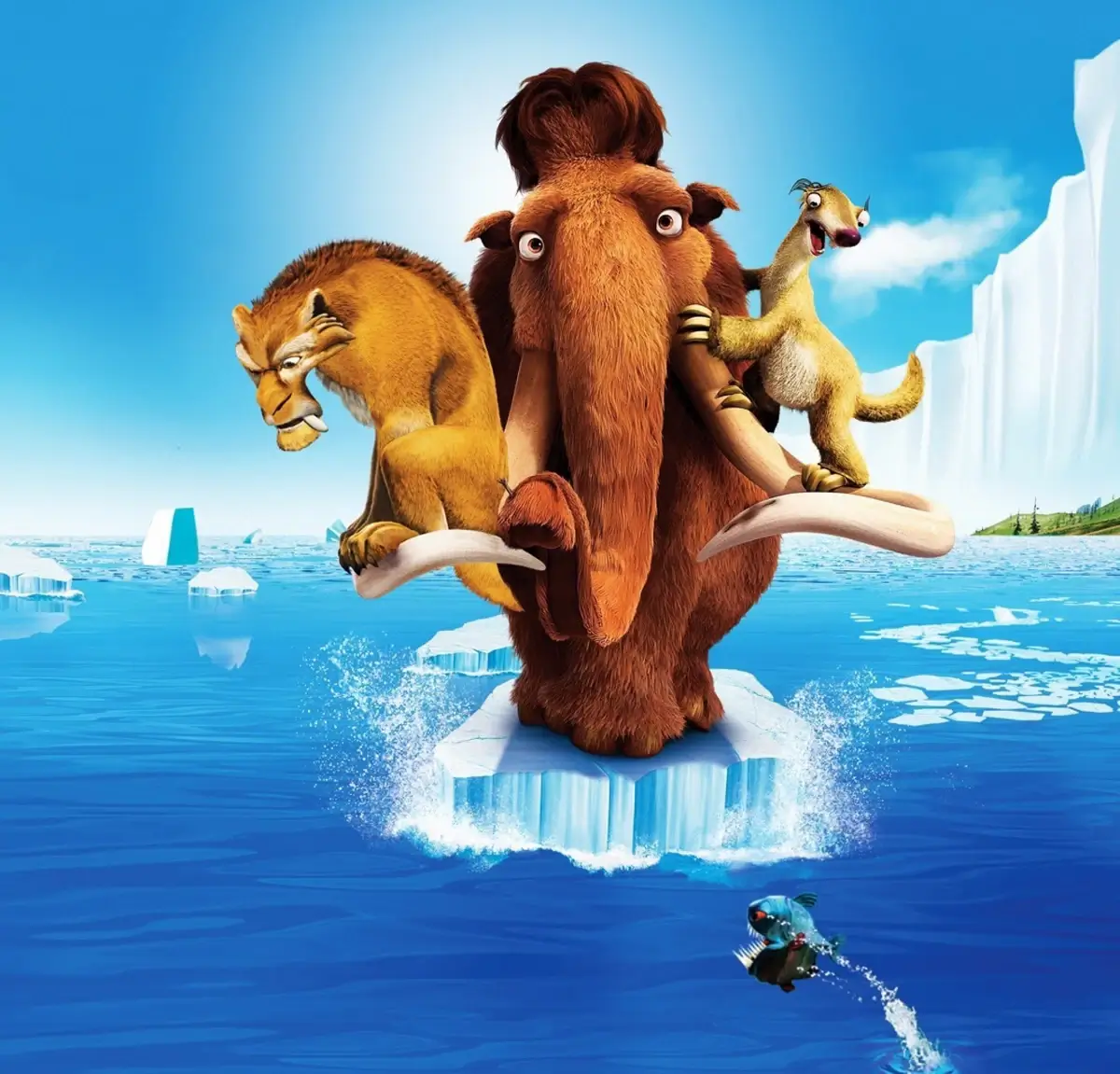 Manny, Diego, and Sid (Ice Age)