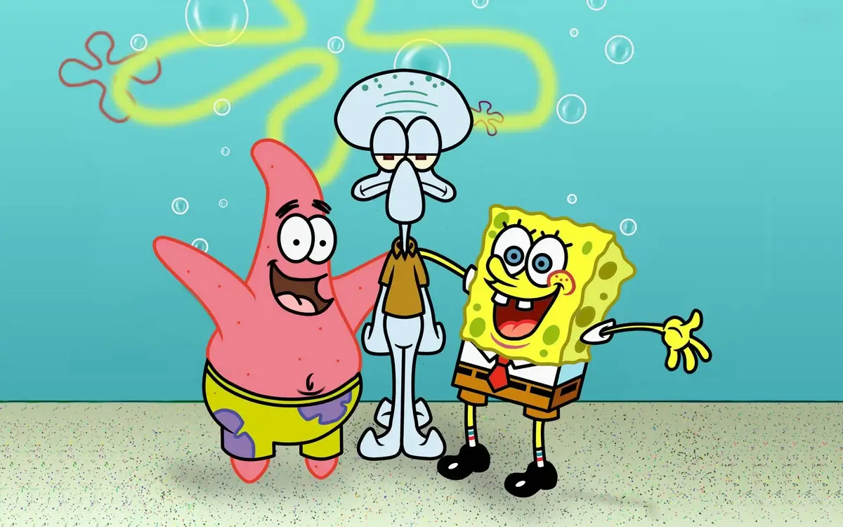 Patrick, SpongeBob, and Squidward (SpongeBob SquarePants Movie)