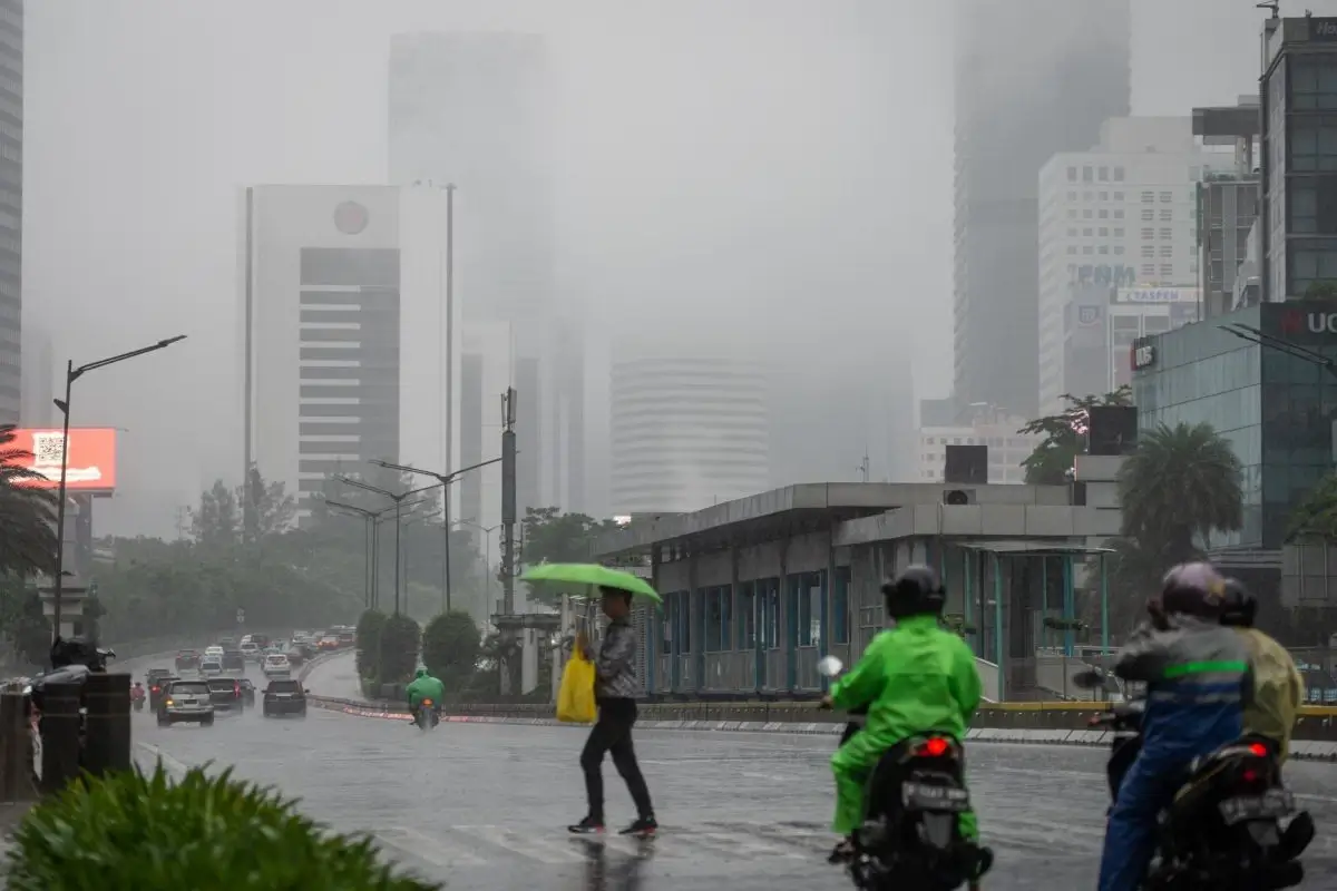 Rain in Jakarta