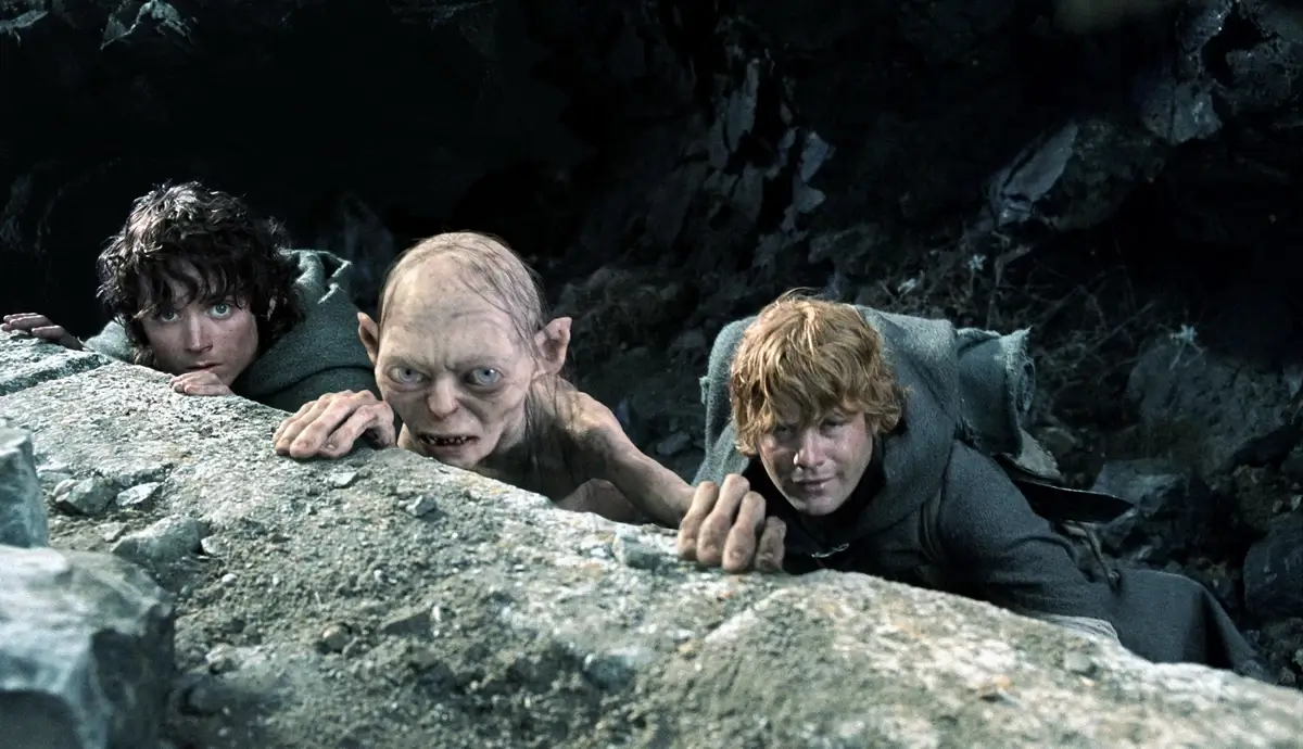 Sam, Frodo, and Gollum (Lord of the Rings)