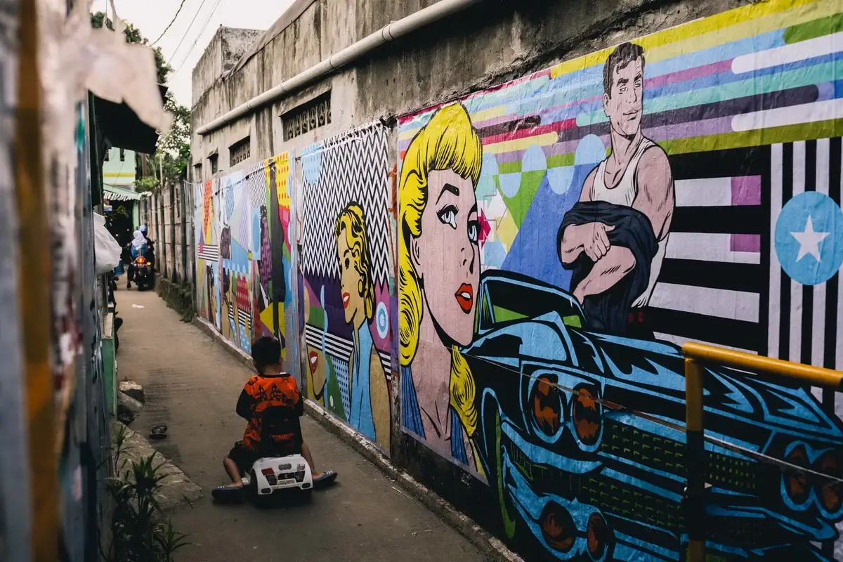 Street art in Jakarta