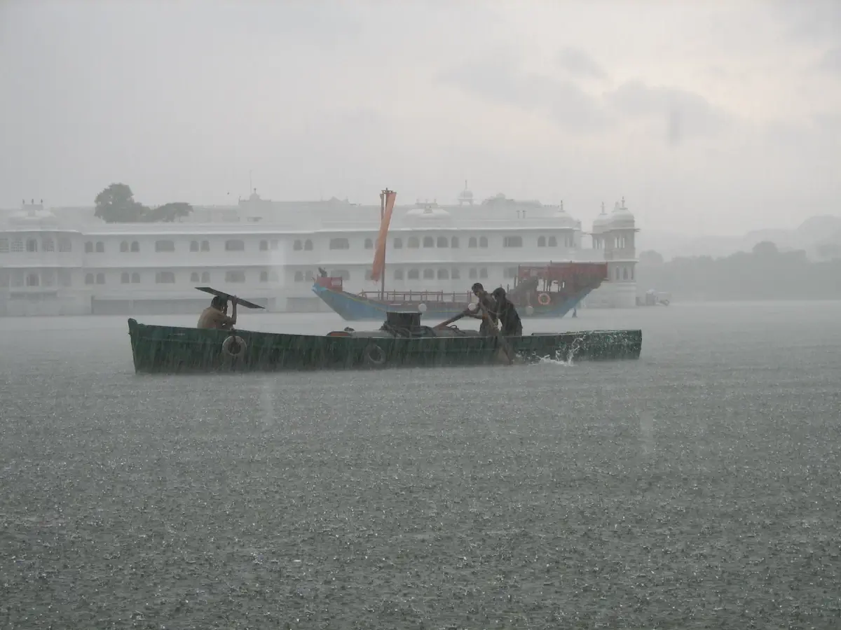 Udaipur during monsoon