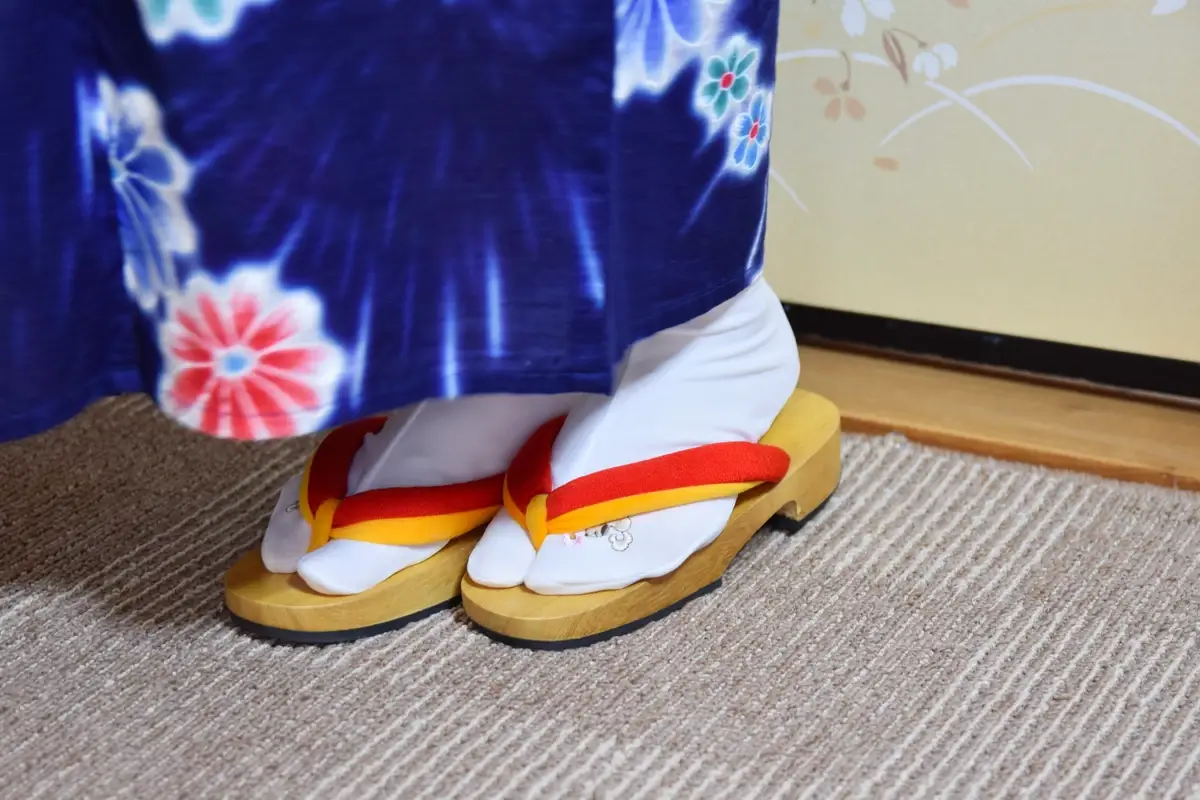 Traditional Japanese "tabi" socks