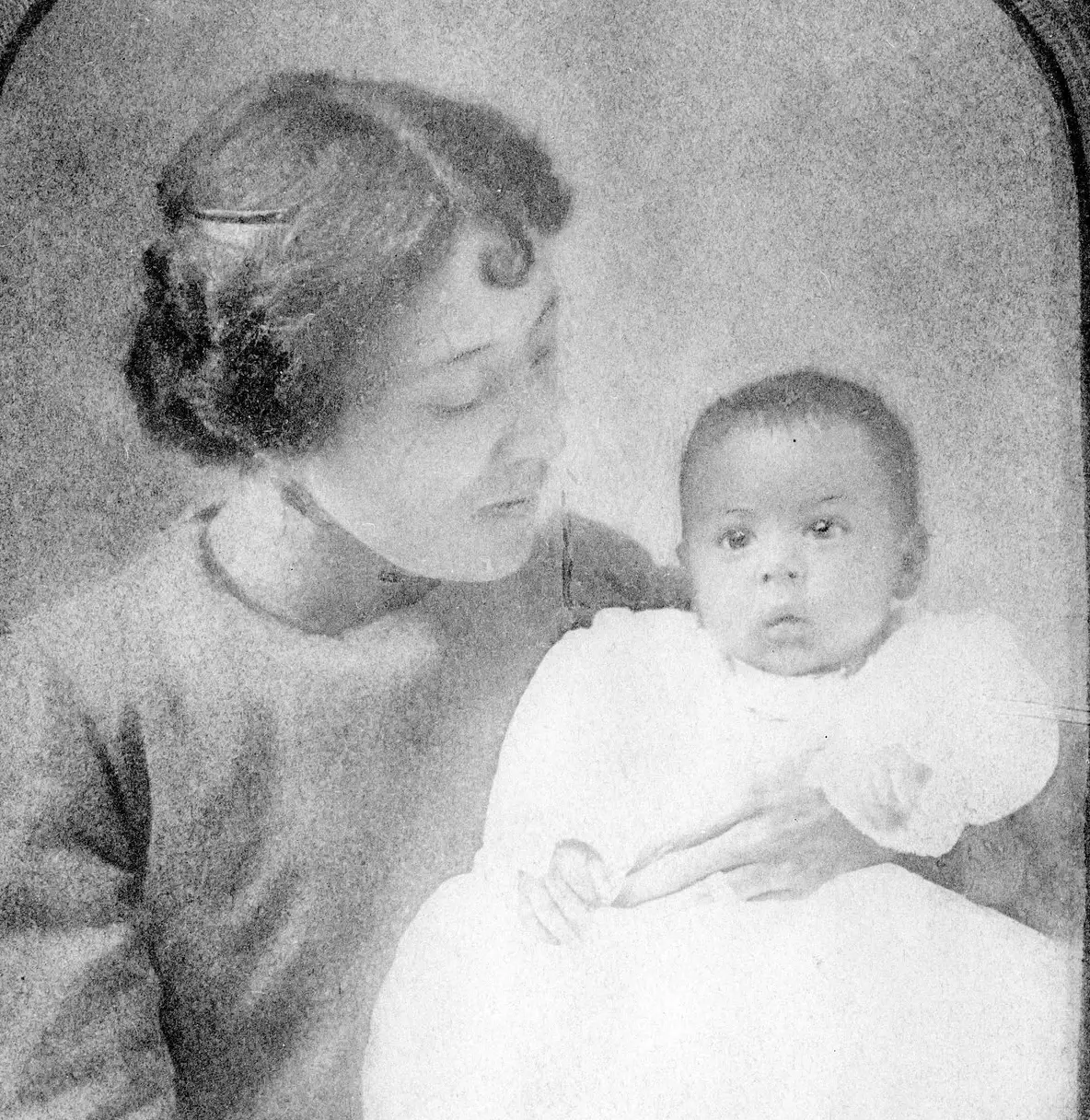 Langston Hughes and his mother, 1901