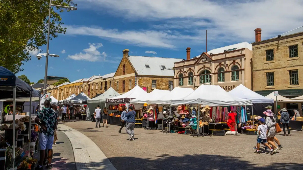 Salamanca Market, Tasmania