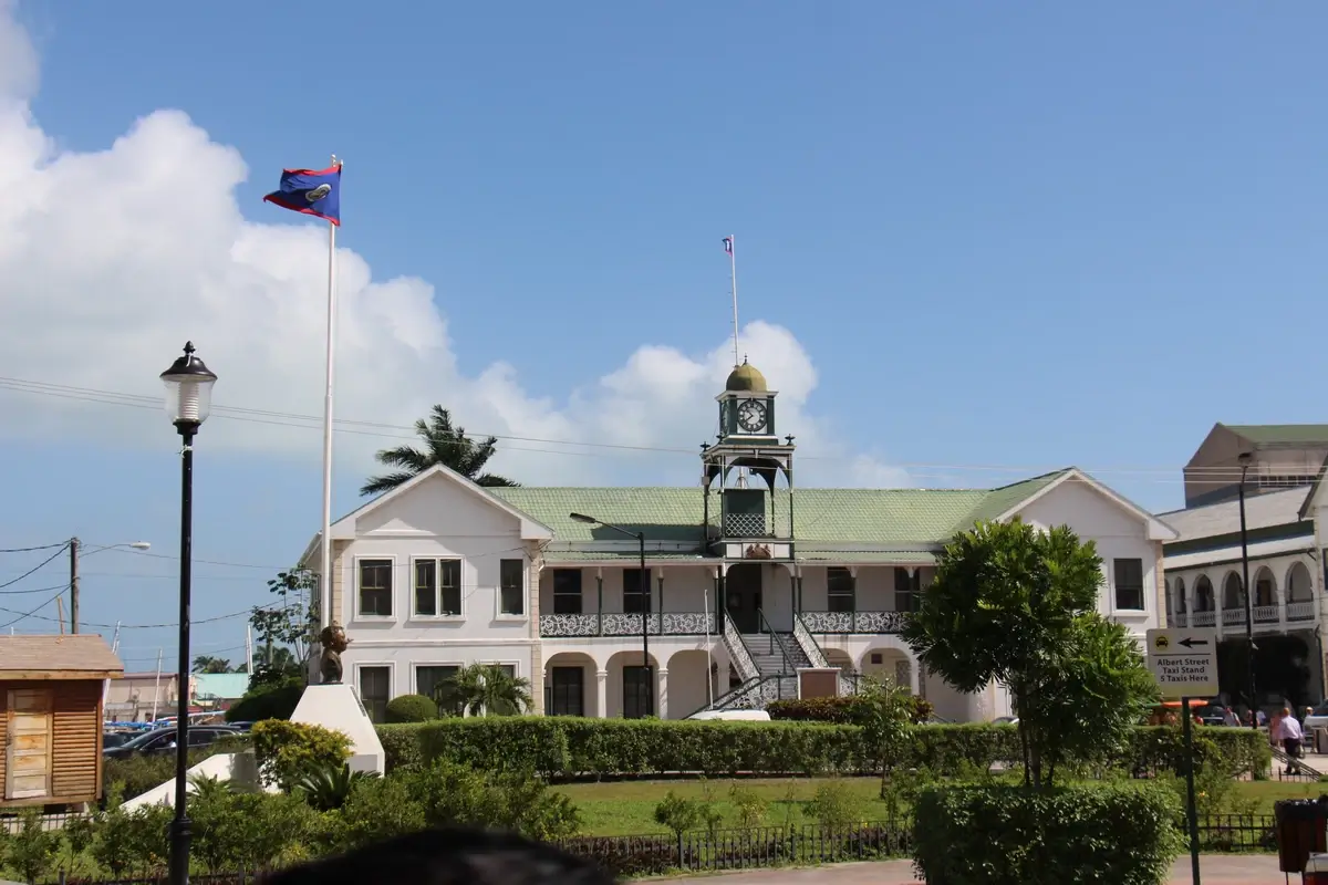 Supreme Court Building in Belize City