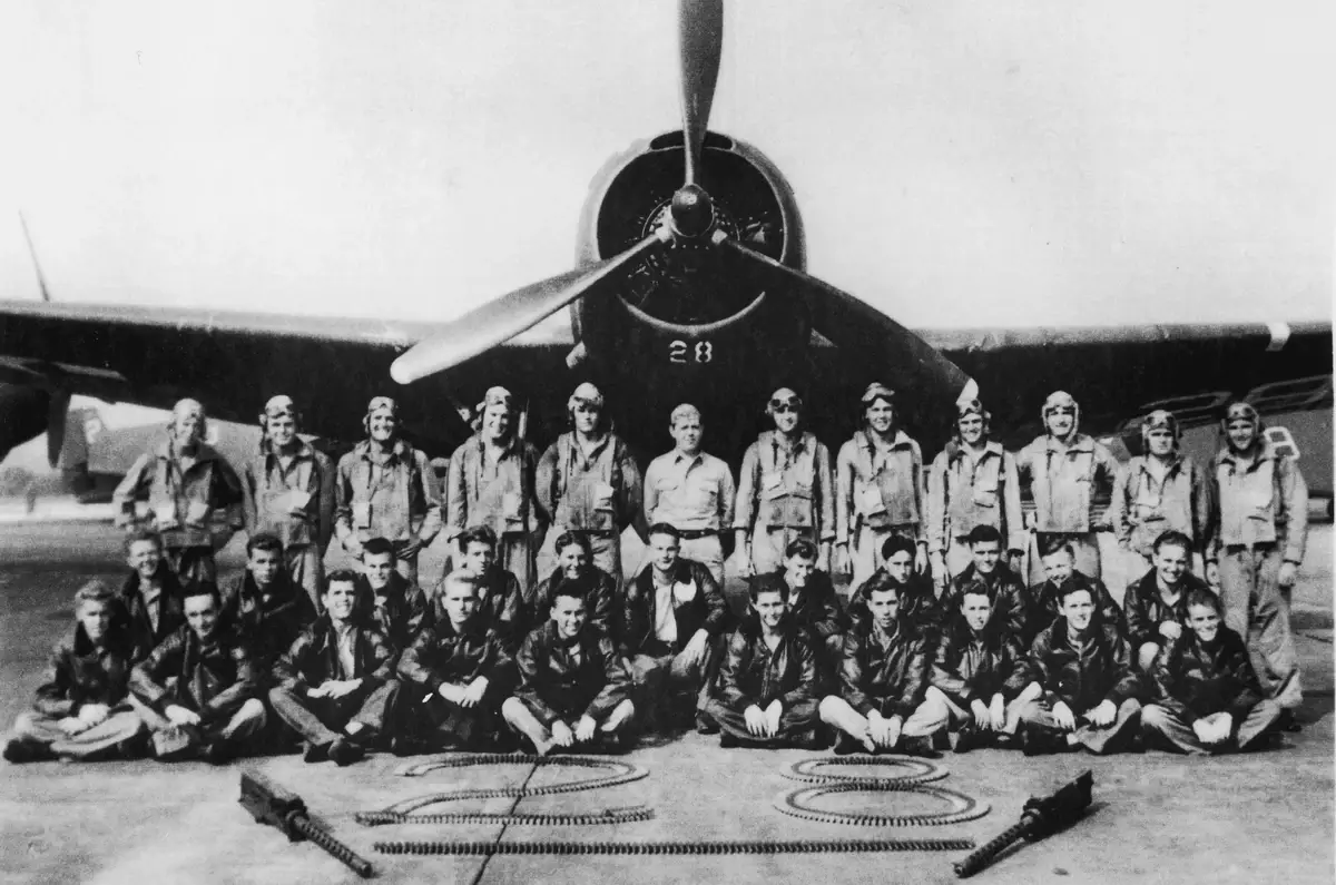 The squadron of Flight 19 before their fateful mission