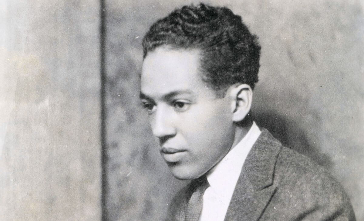 Young Langston Hughes in university