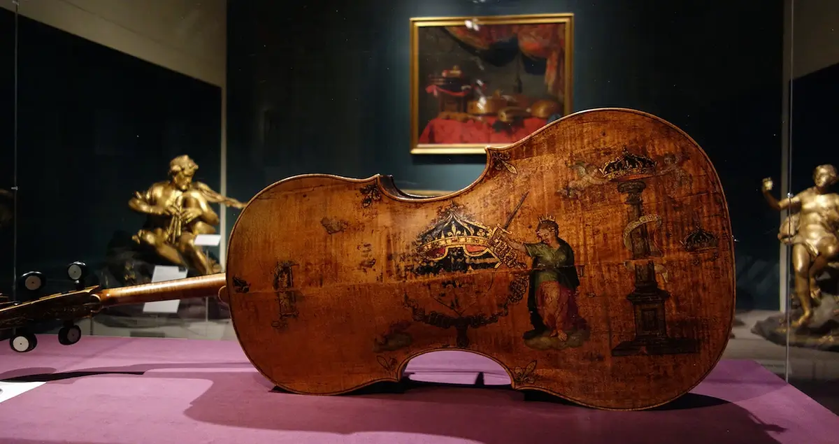 An Amati violin