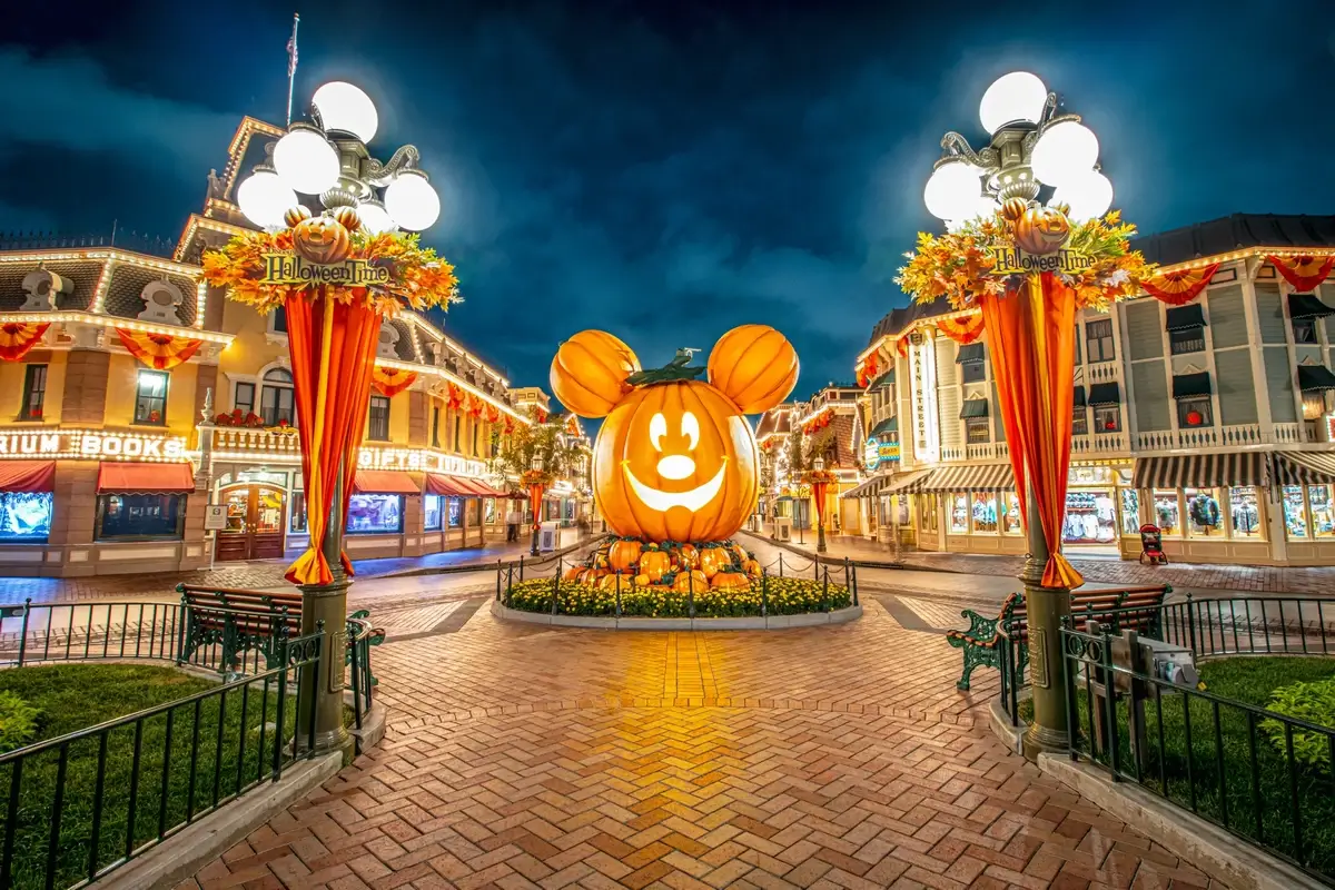 Halloween at Disneyland California