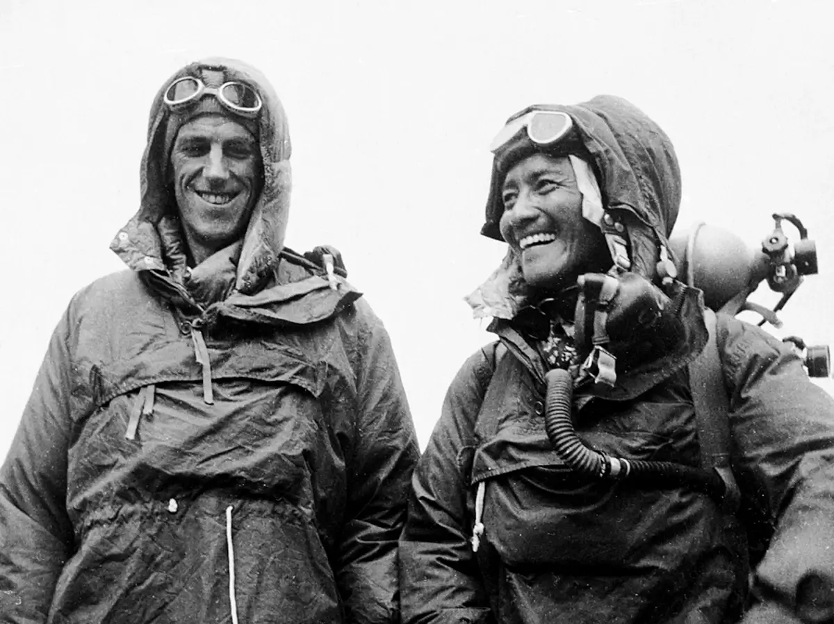 Sir Edmund Hillary and Tenzing Norgay - 1953, Everest