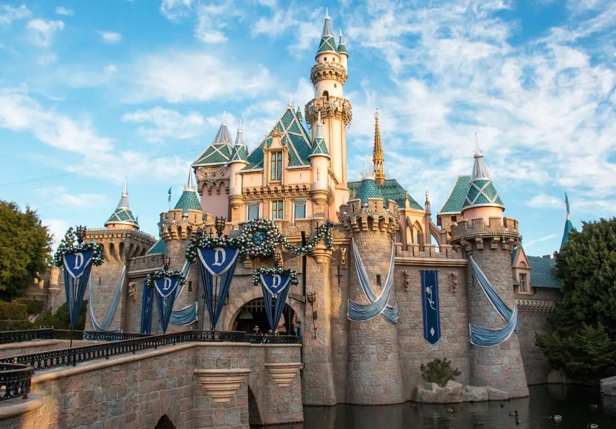 Sleeping Beauty Castle in Disneyland California