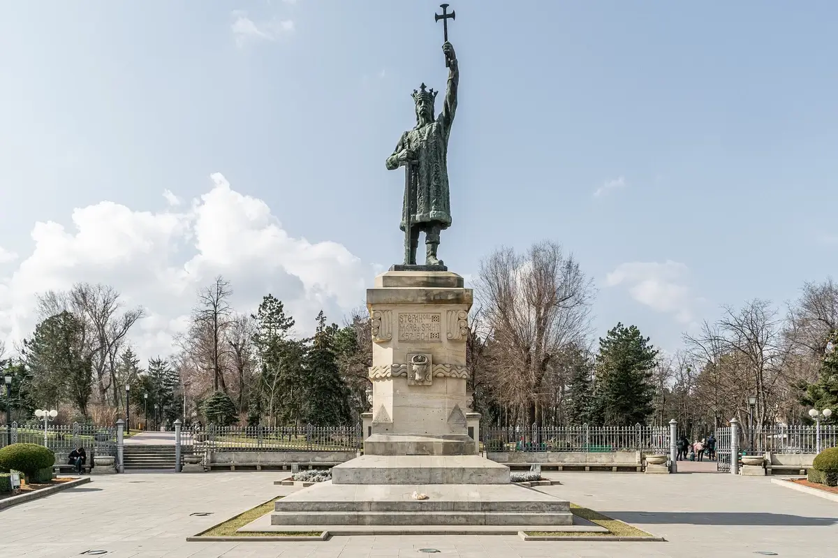 The Stephen the Great Monument in Chisinau