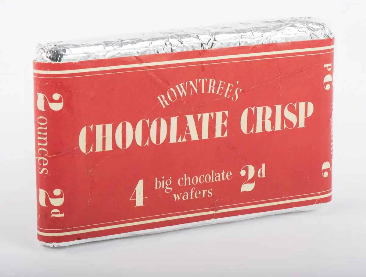 The original Kit Kat, Rowntrees, Chocolate Crisp, 1935