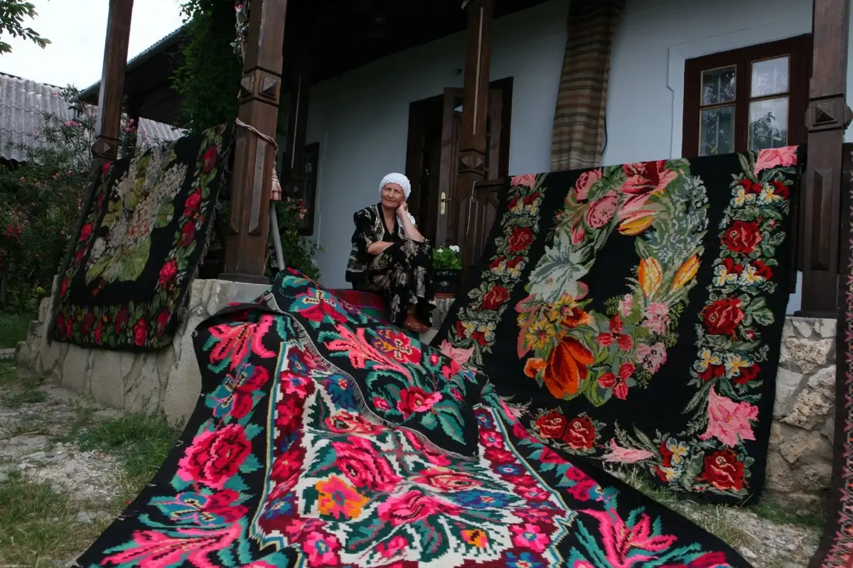 Traditional Moldovan carpets