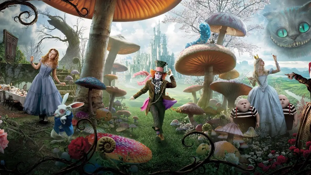 Alice in Wonderland Mushrooms