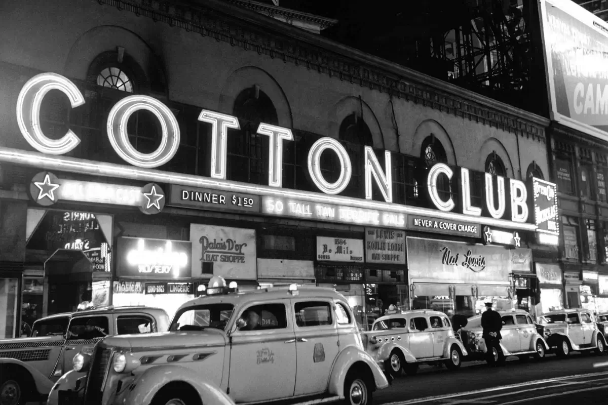 Cotton Club during a 1930s