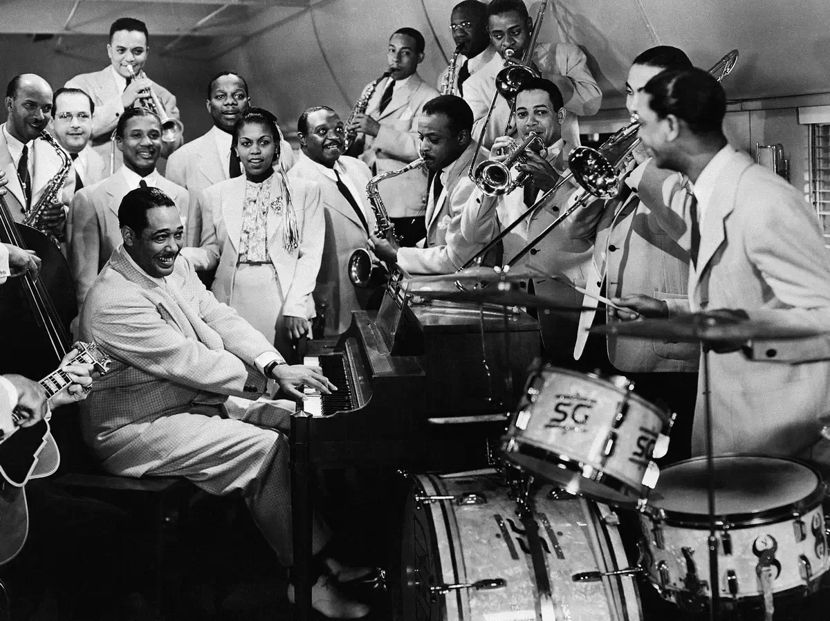Duke Ellington performing at the Cotton Club in the late 1920s