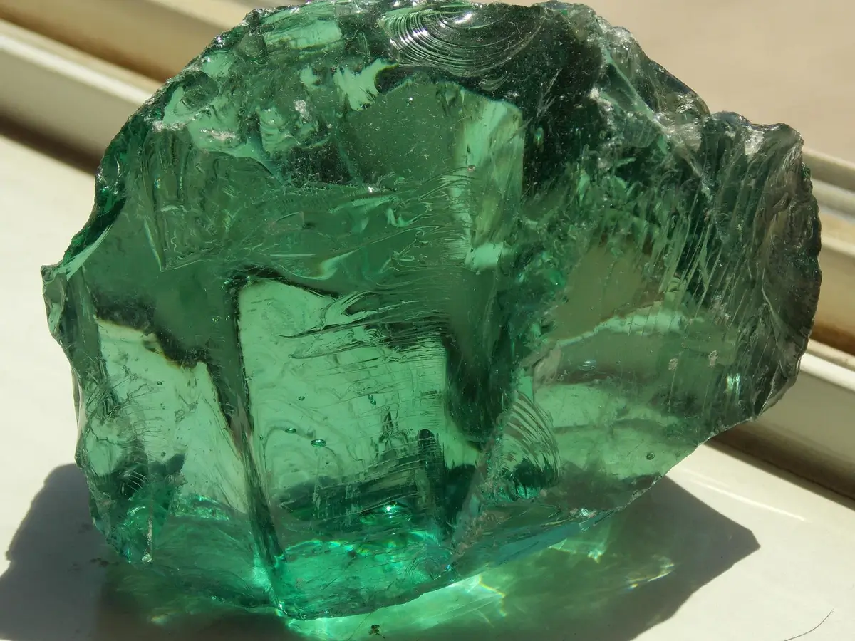 Green Volcanic Glass
