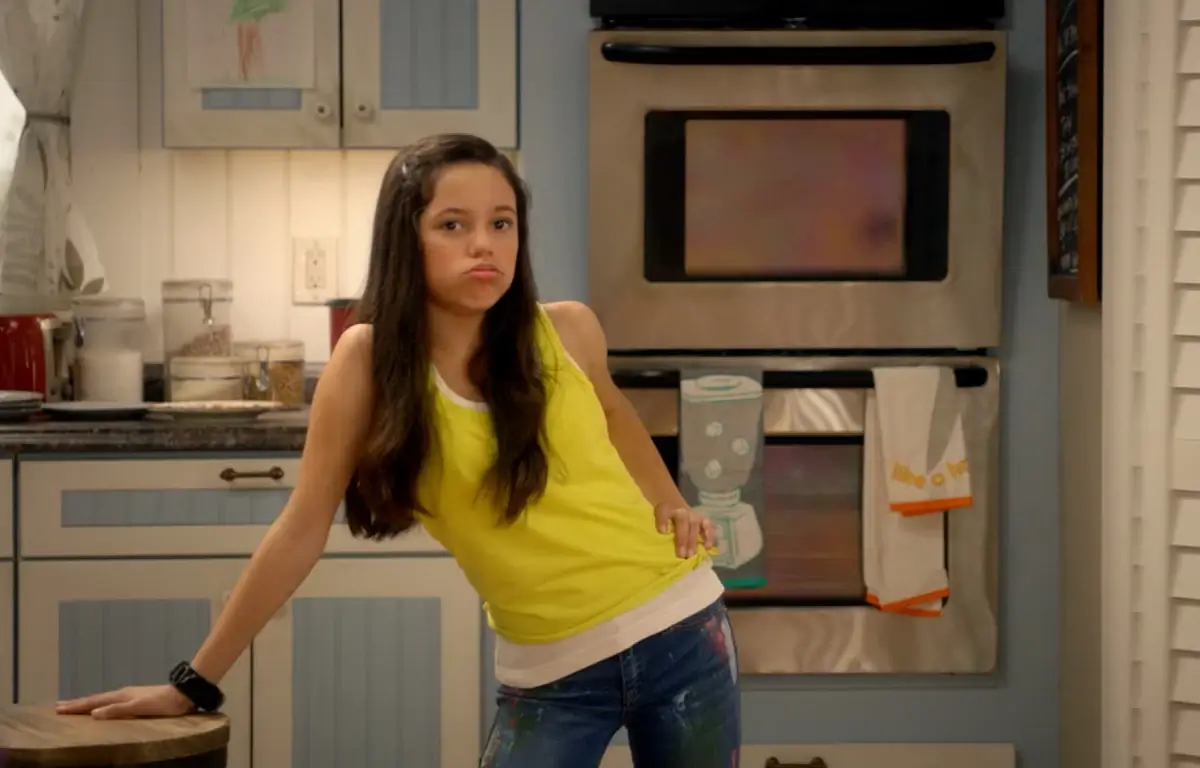 Jenna Ortega in a scene from 'Stuck in the Middle'