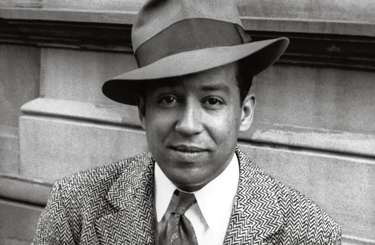 Langston Hughes in Harlem, circa early 1930s