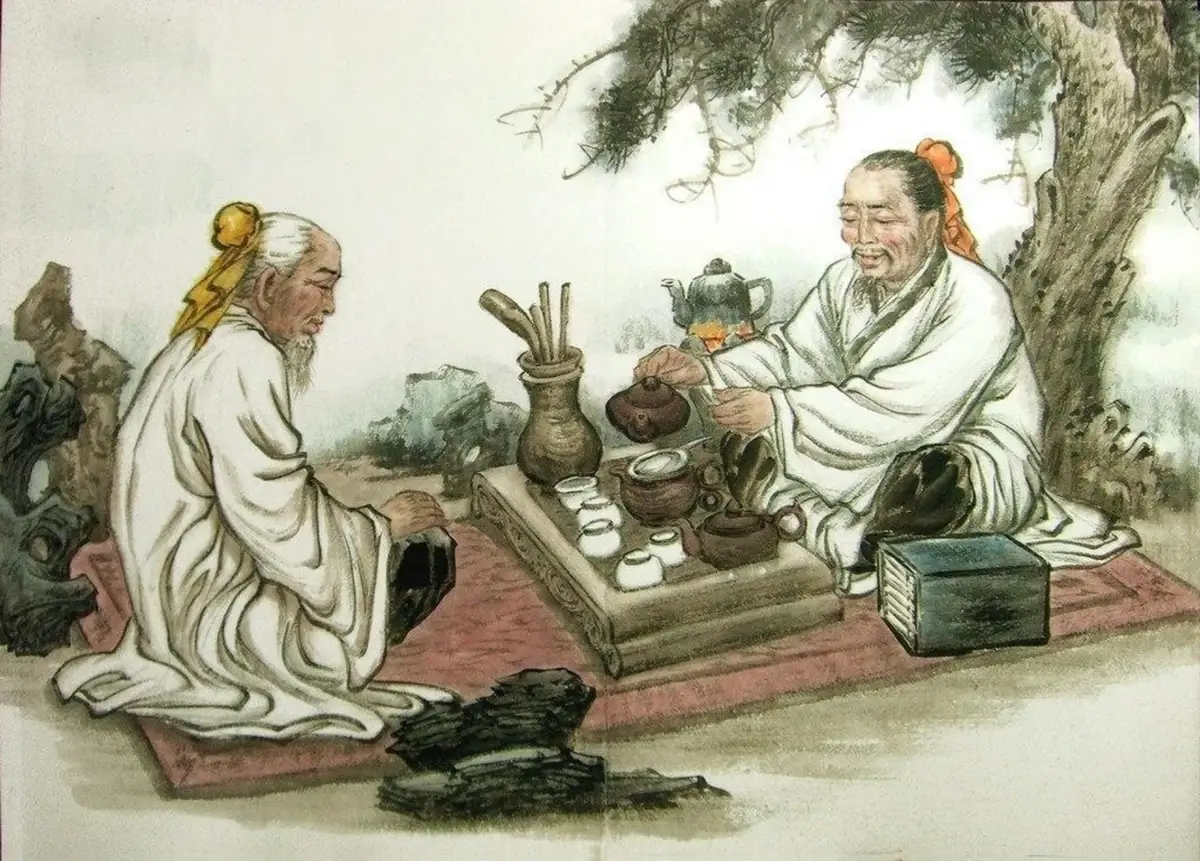 Tea begins in ancient China