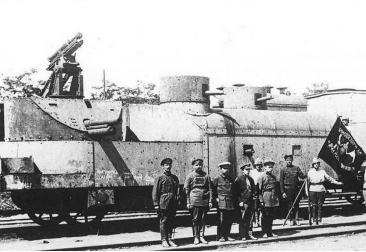 Trotsky's armored train