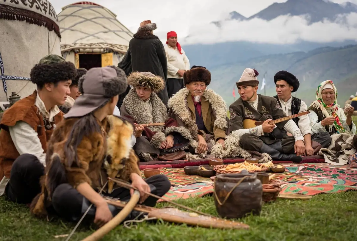 Kazakh nomads