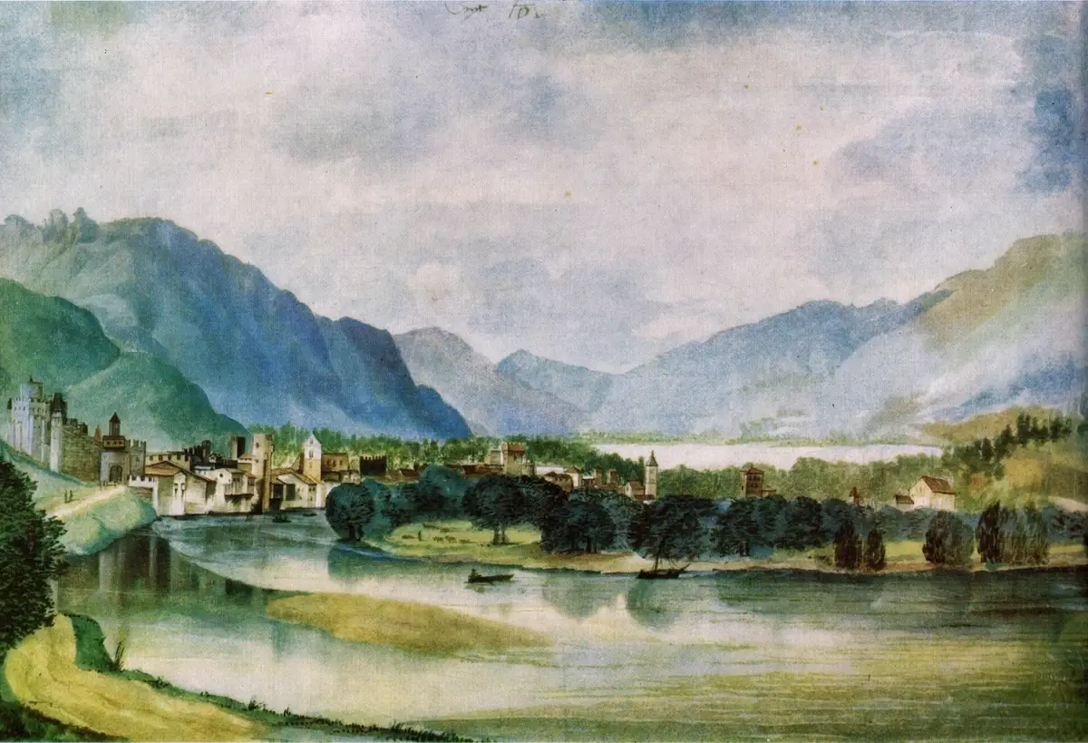 Albrecht Dürer's landscape watercolor