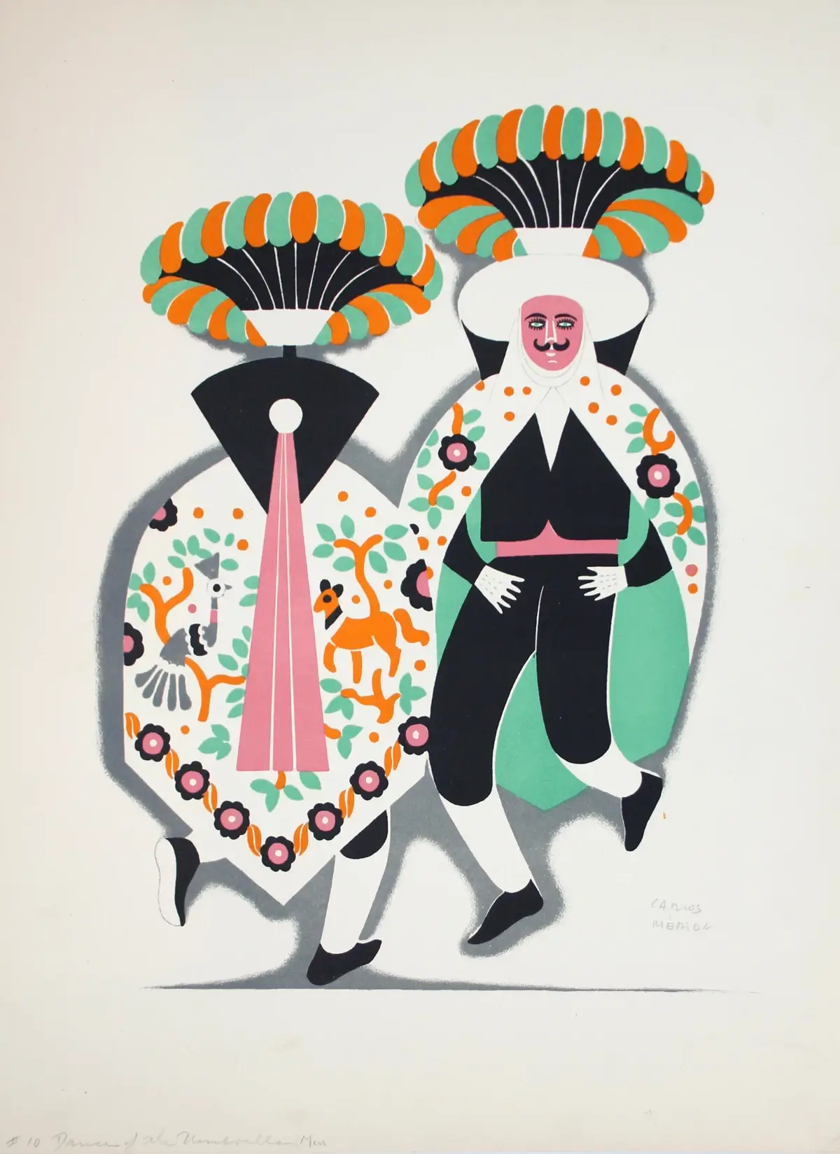 Carlos Mérida, "Dances of Mexico", 1939