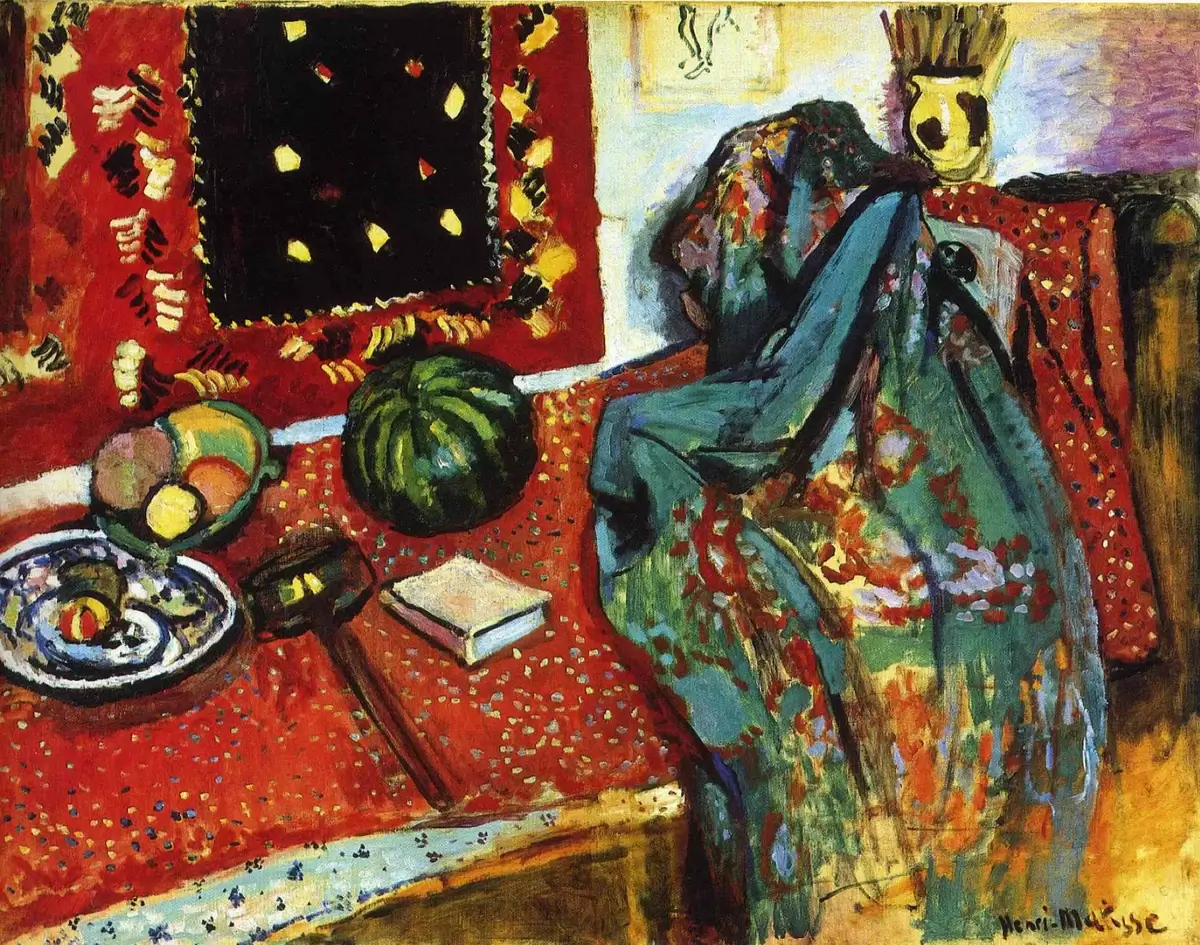 Henri Matisse, "Still life with red Mat", 1906