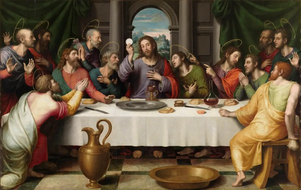 Juan de Juanes, "The Last Supper", 1562