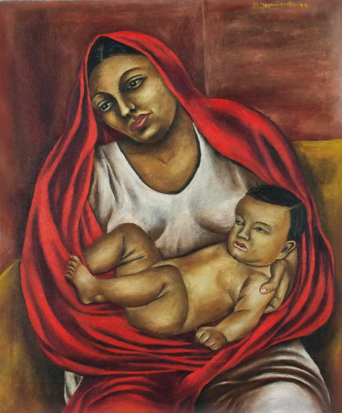 María Izquierdo, "Maternité", 1944