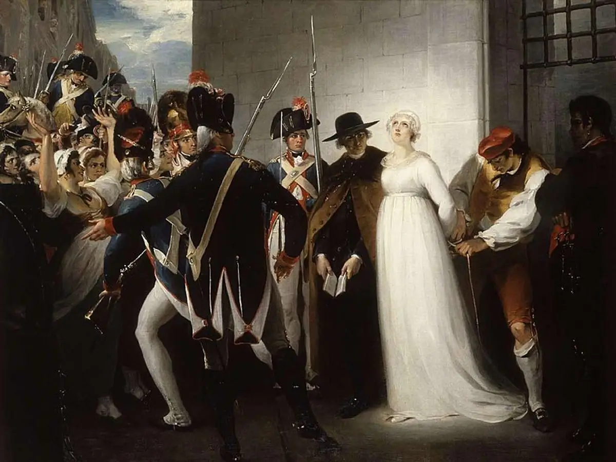 Marie Antoinette's final moments before her execution