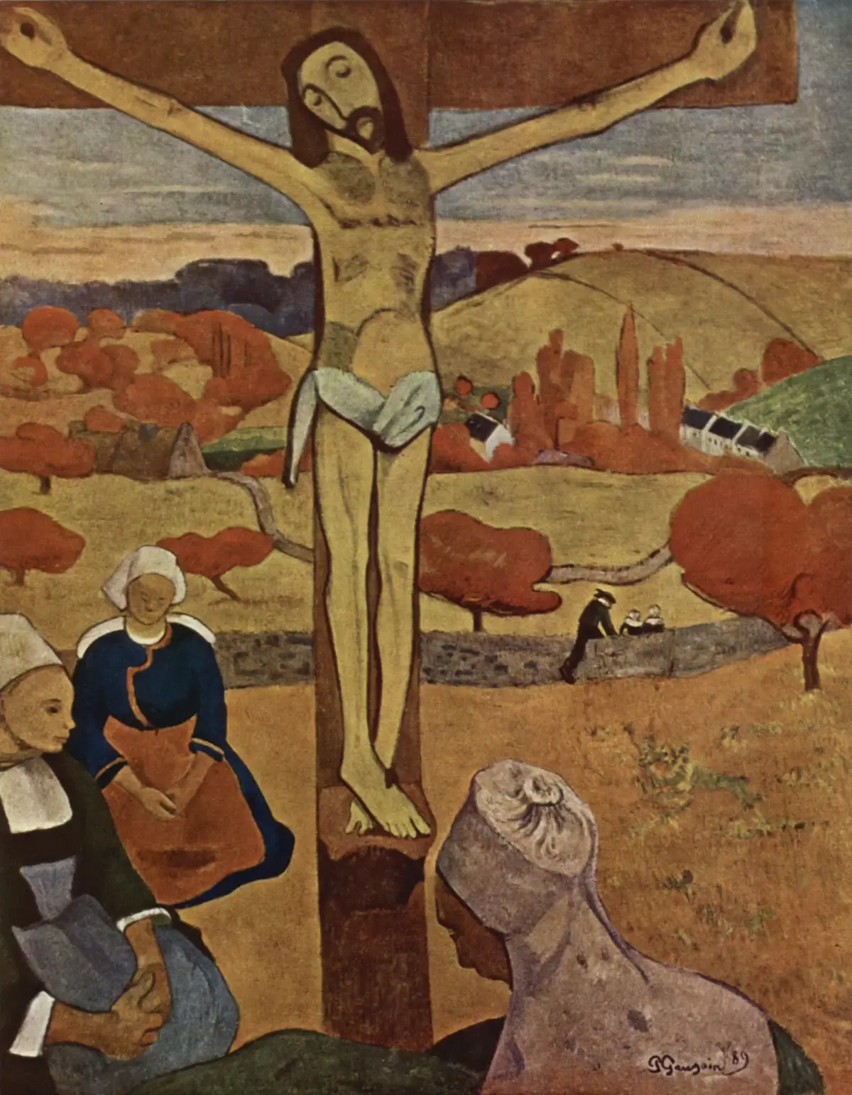 Paul Gauguin, "The Yellow Christ", 1889