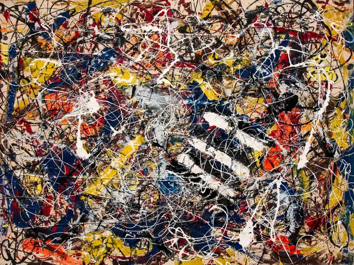Pollock's "Number 17A"