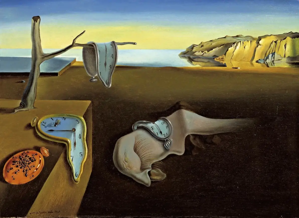 Salvador Dalí, "The Persistence of Memory", 1931