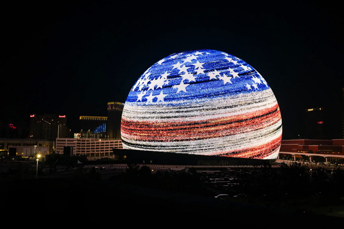 Sphere in Las Vegas fun facts