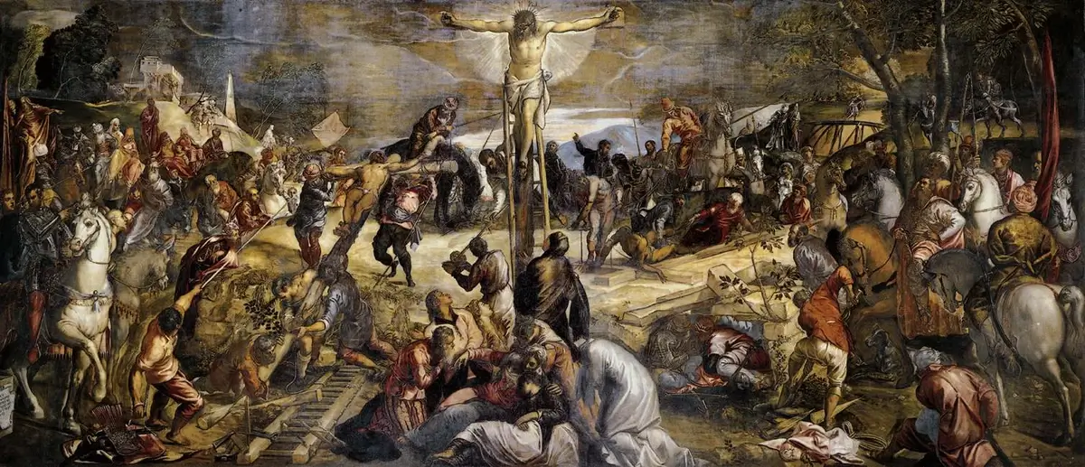 Tintoretto, "The Crucifixion", 1565