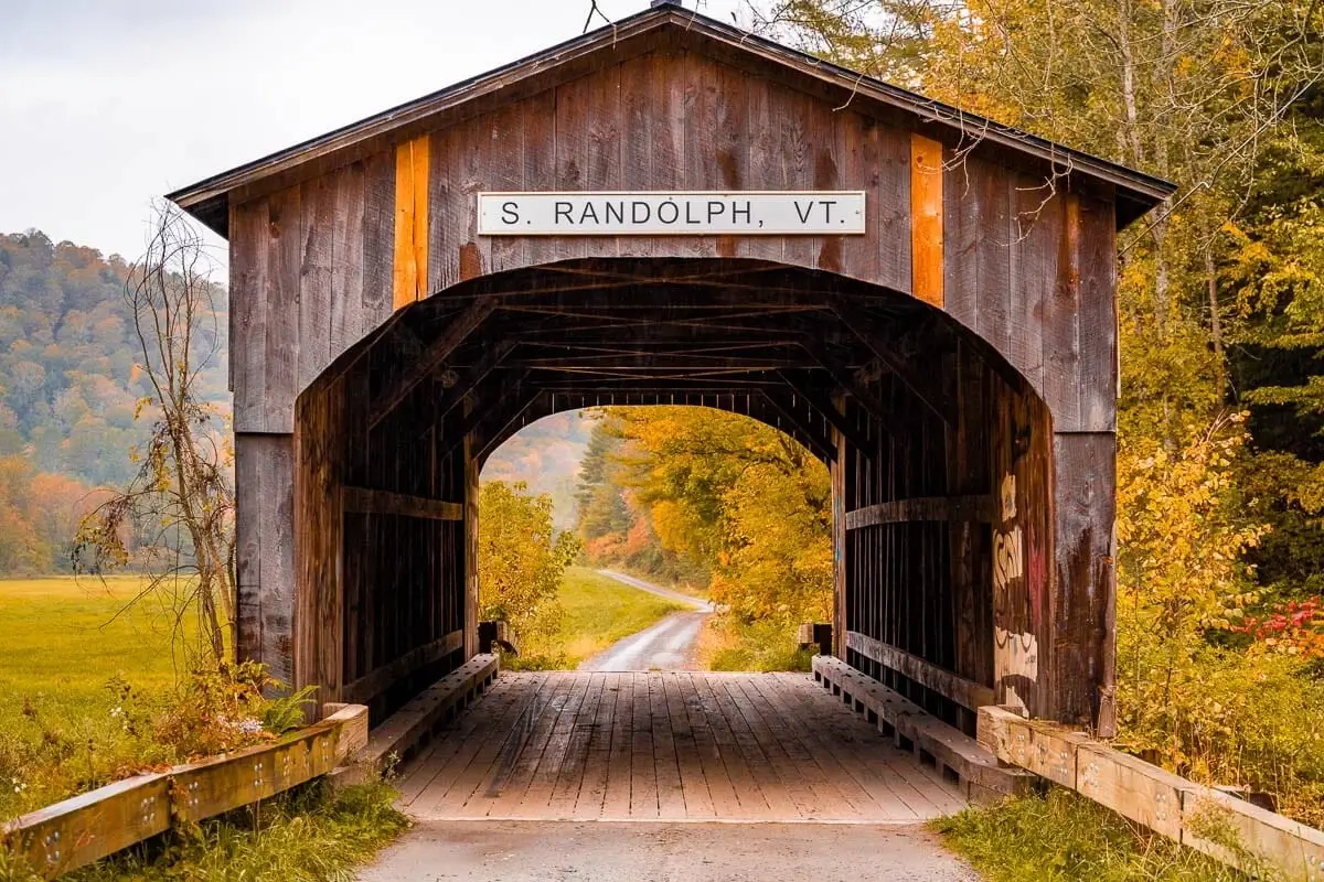 Vermont covered bridge